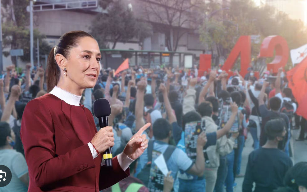 OFRECE SHEINBAUM «NUEVA RUTA» PARA ESCLARECER DESAPARICIÒN DE NORMALISTAS DE AYOTZINAPA